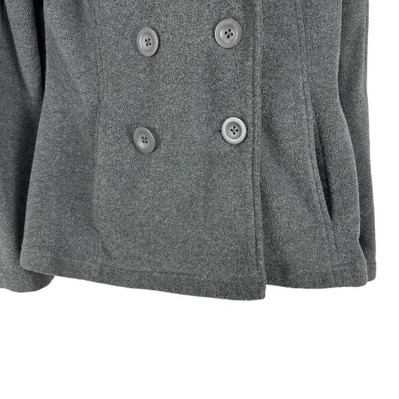 Columbia Women's Double Breasted Pea Coat Size M Gray - Picture 2 of 8